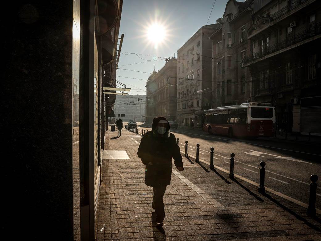 zima mraz beograd hladno vremenska prognoza fotografije