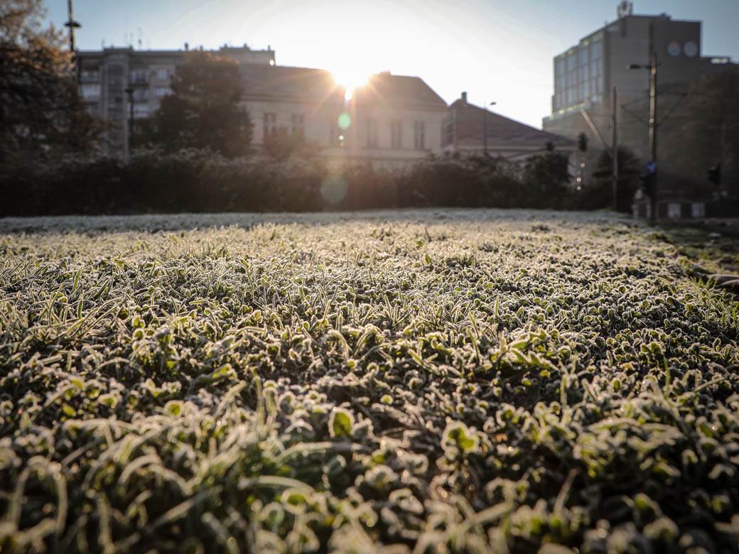 zima mraz beograd hladno vremenska prognoza fotografije