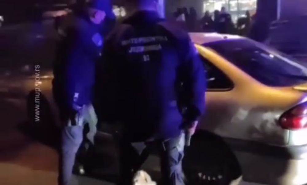 mirijevo karaburma snimak hapsenja akcija policije policija palilila pucnjava uhapsen