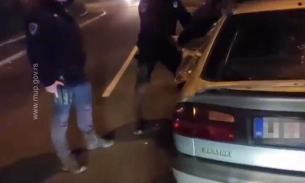 mirijevo karaburma snimak hapsenja akcija policije policija palilila pucnjava uhapsen