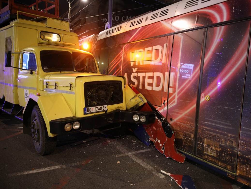 saobracajka tramvaj kamion nemanjina vlada srbije povredjeni