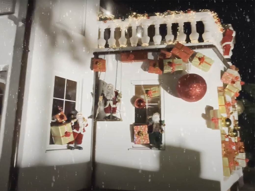 seka aleksic kuca novogodisnja dekoracija ukrasi kao iz bajke