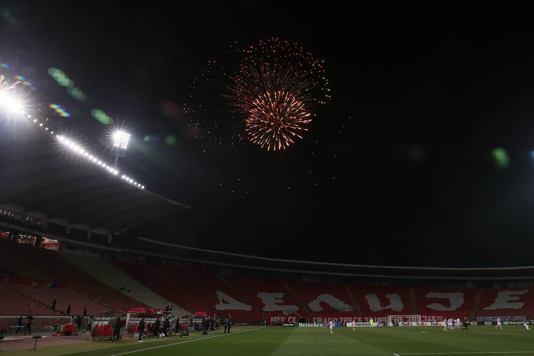 crvena zvezda marko ivkovic koreografija istocna tribina delije navijaci