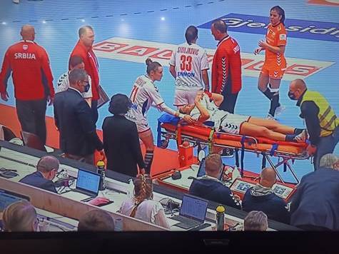 evropsko prvenstvo rukometasice srbija pobedila holandiju povreda andrea lekic ahilova tetiva