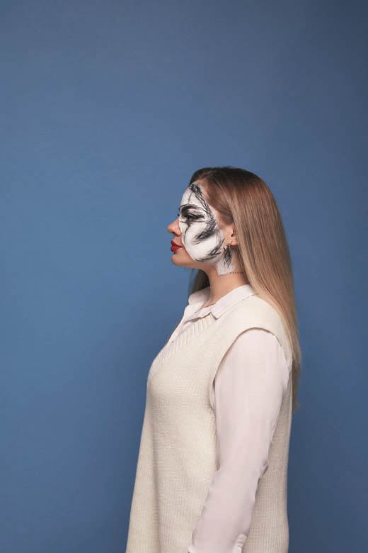 wanted magazin stampano izdanje print lice sa oziljkom marina arsic