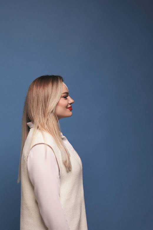 wanted magazin stampano izdanje print lice sa oziljkom marina arsic