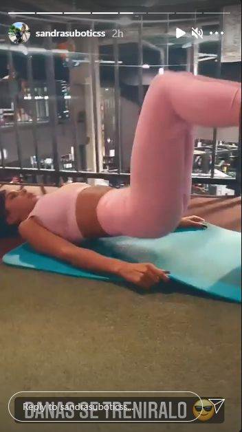 aleksandra subotić kilogrami vežbanje teretana nakon porođaja