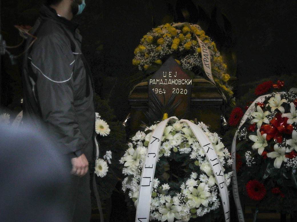 dzej ramadanovski sahrana andrijana tomanic oprostajni govor psovke