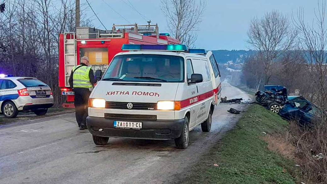 saobracajka zajecar povredjeni izvorski put vatrogasci