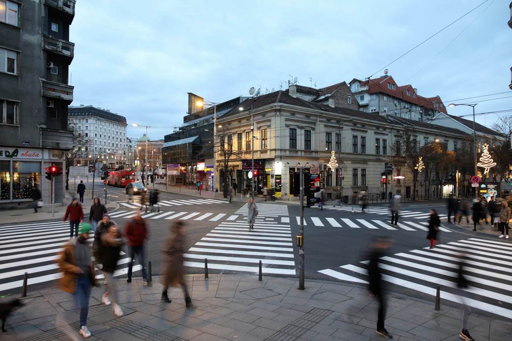 Dijagonalna raskrsnica u Beogradu kako se prelaze, utisci