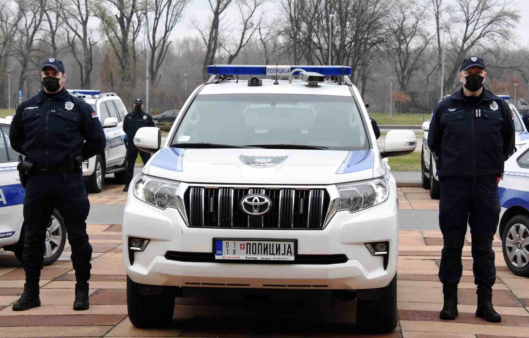 srpska policija automobili prepoznavanje tablica