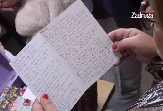 nadica zeljkovic kija poruka rodjendan zadruga