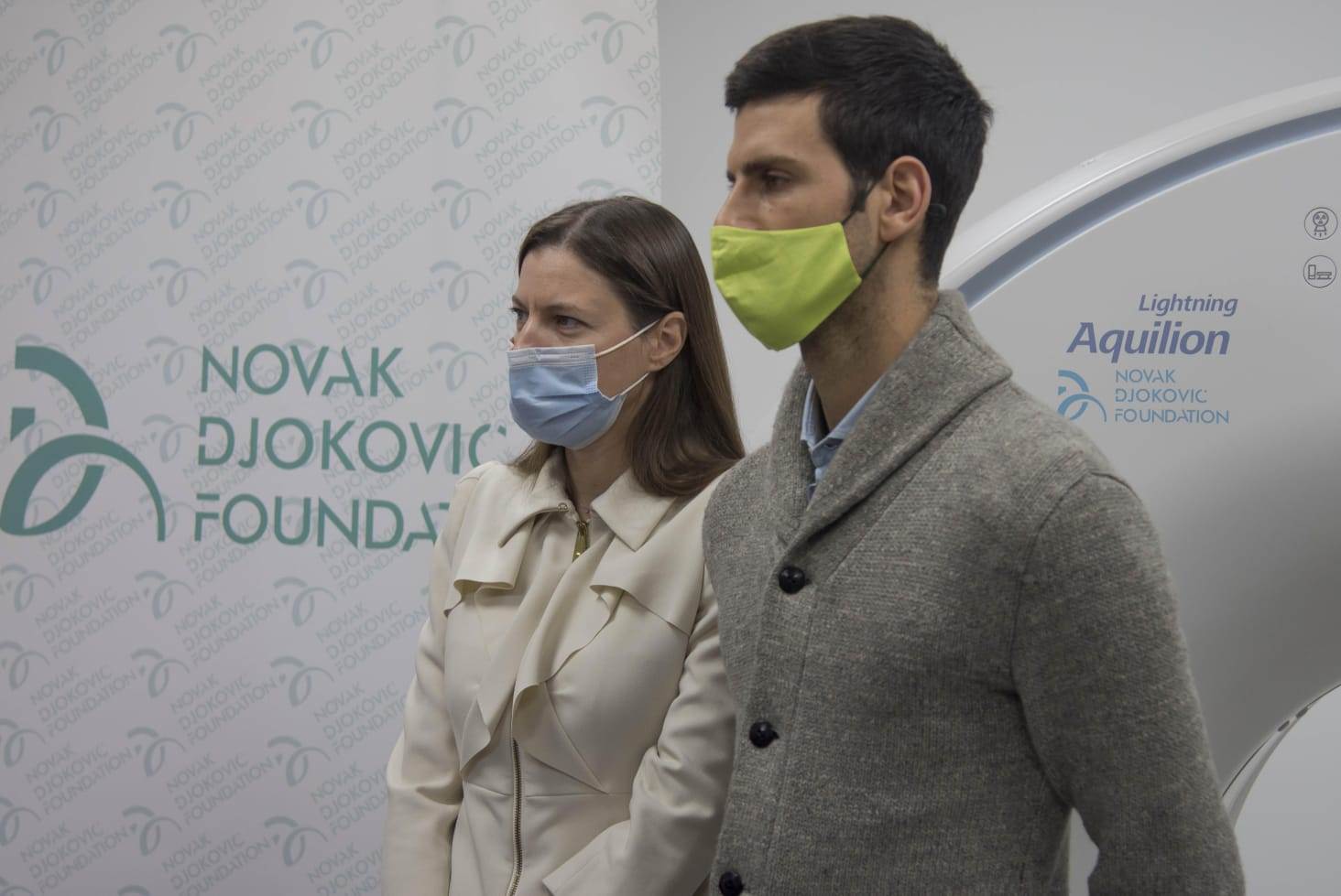 novak jelena djokovic donirali skener bolnica dragisa misovic humani gest fondacija novak djokovic