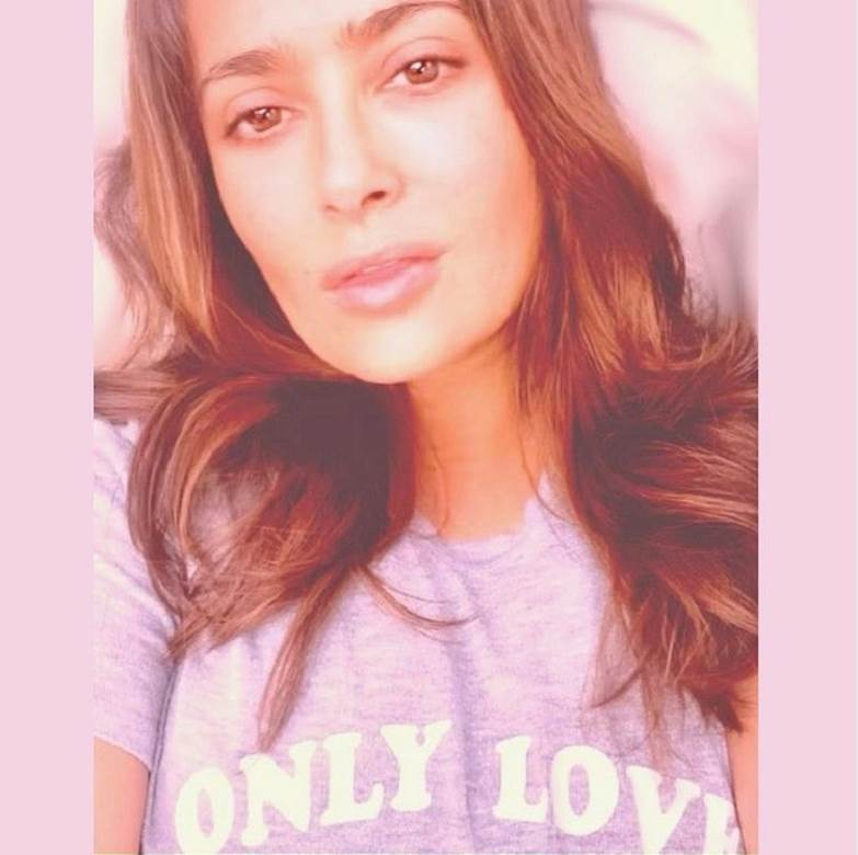 salma hajek sok za mladoliku kozu nega koze