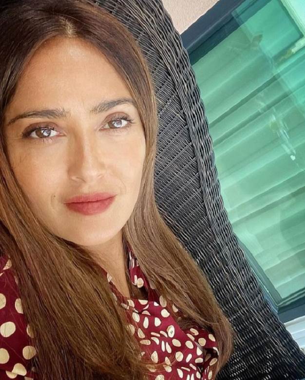 salma hajek sok za mladoliku kozu nega koze