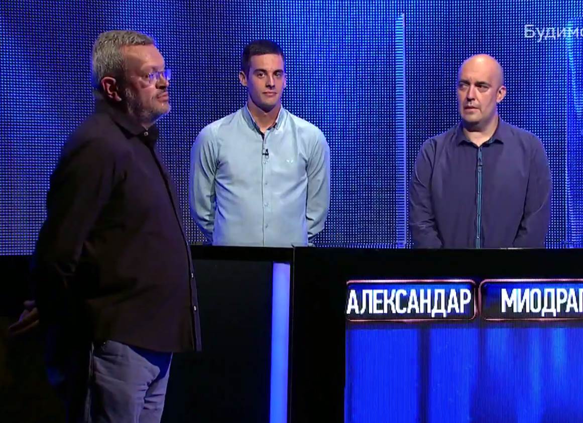 potera kviz predrag zivotic osvojio pola miliona dinara pobedio tragaca 