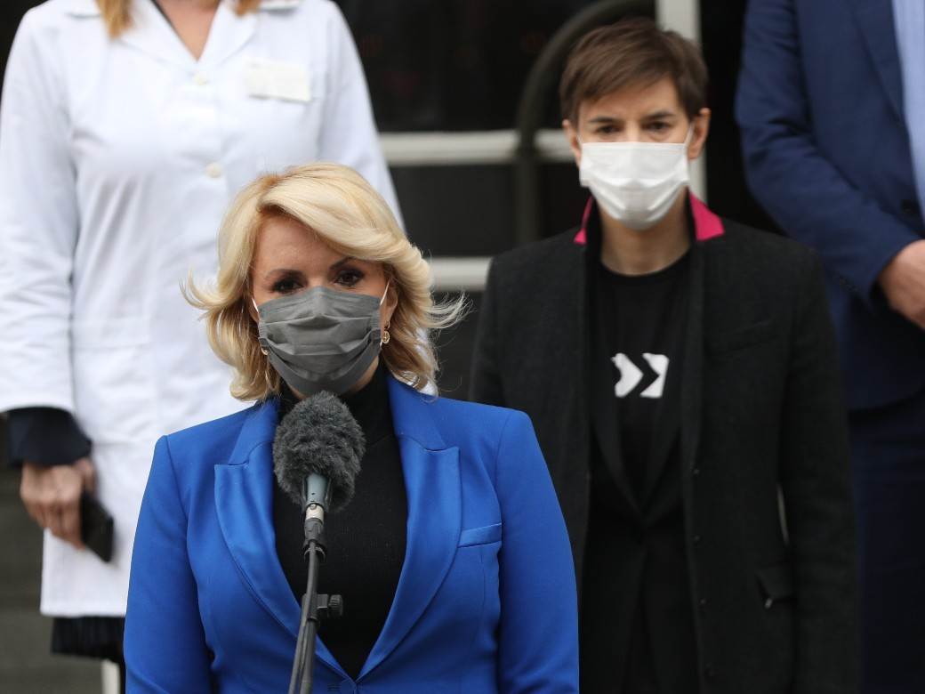 ana brnabic primila vakcinu