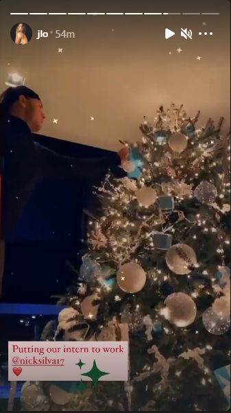 dzenifer lopez najskuplja jelka bozic kicenje