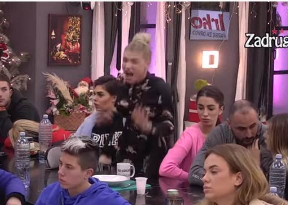 zadruga najnovije vesti milica kemez vuk mob svadja bora santana se udara tanjirem video