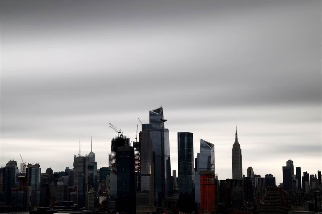 njujork nestanak struje mrak oluja božić fotografije