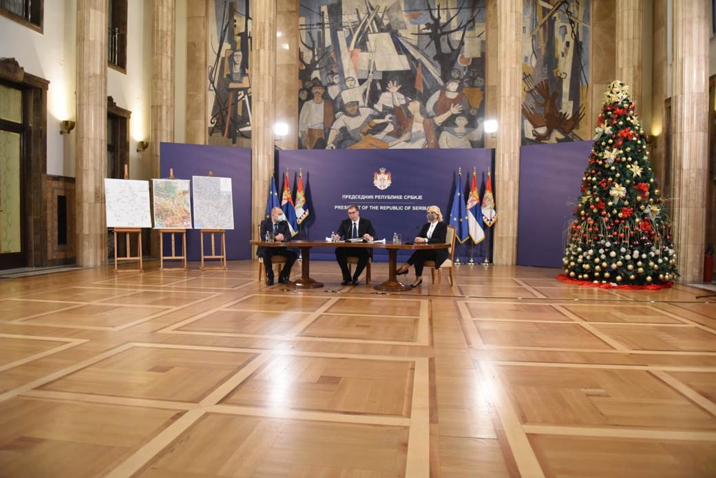 predsednik srbije aleksandar vucic godisnja konferencija za medije