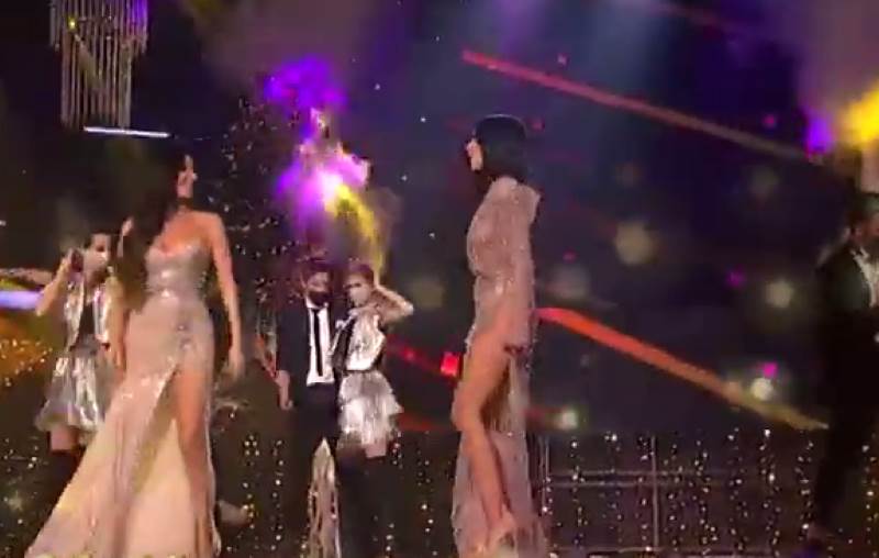 svetlana ceca raznatovic i anastasija nova godina program na rts 1 foto