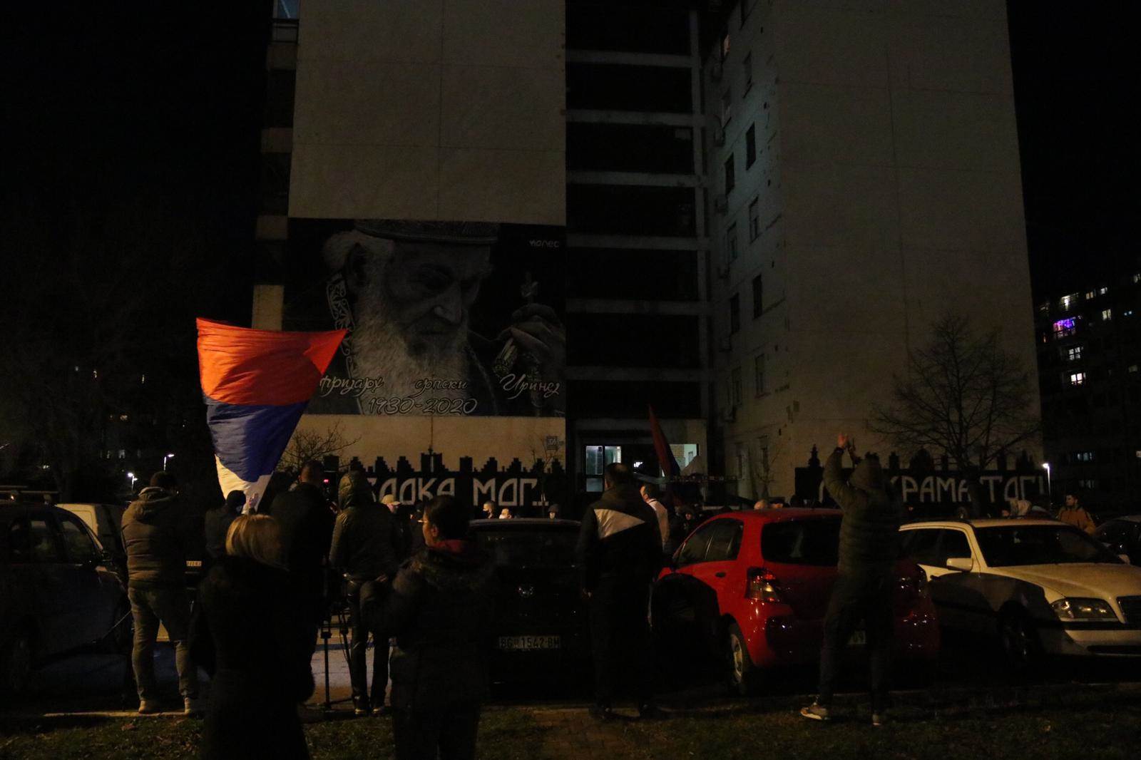 patrijarh irinej mural novi beograd fotografije