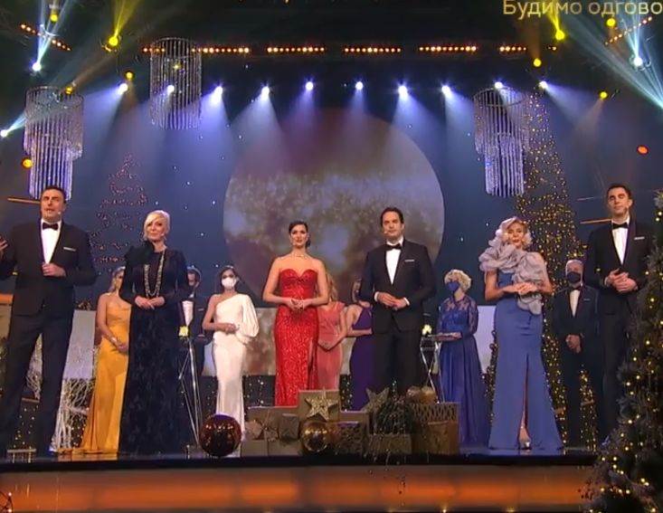 dragana kosjerina novogodisnji program voditeljke rts dekolte 