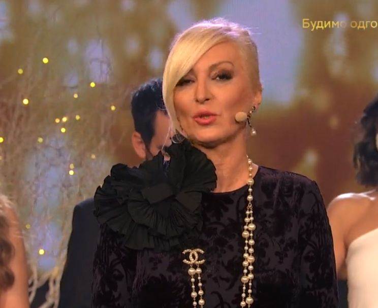 dragana kosjerina novogodisnji program voditeljke rts dekolte 