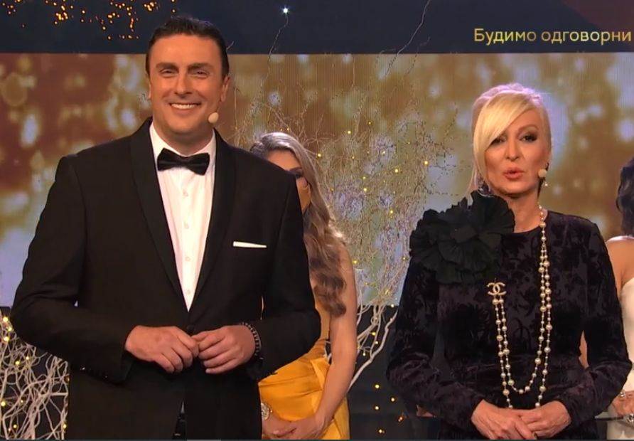 dragana kosjerina novogodisnji program voditeljke rts dekolte 