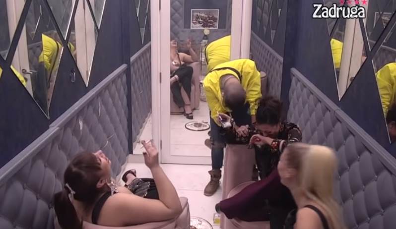 miljana kulic pad zadruga video