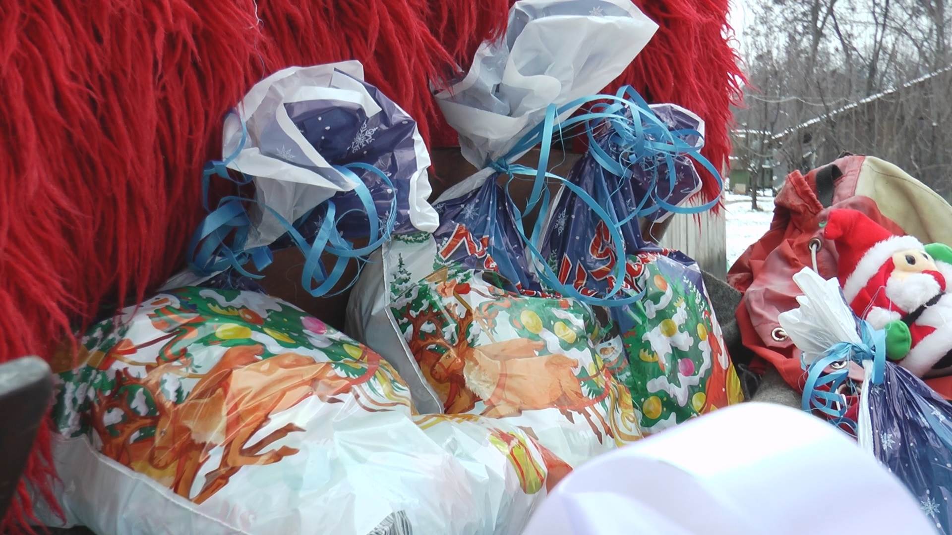 srbija prvi seoski deda mraz kocije paketici deca planina jelica foto