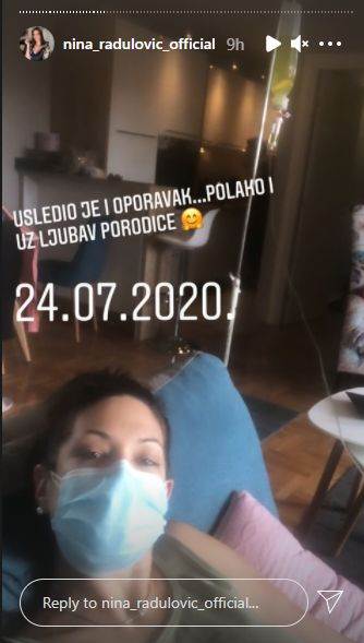 nina radulovic korona virus operacija bolest oporavak