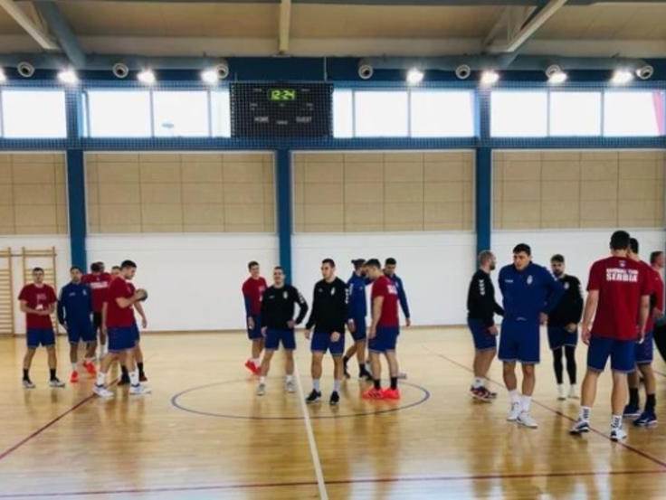 vanja udovicic podrska rukometasi srbije reprezentacija trening foto