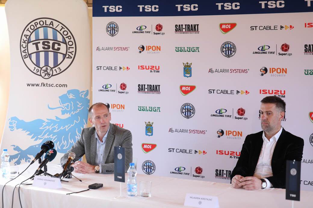 mladen krstajic trener tsc backa topola