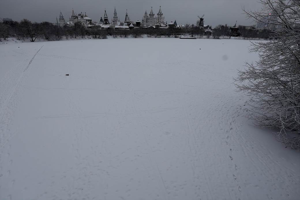 rusija kremlj izmailovo zima dvorac fotografije