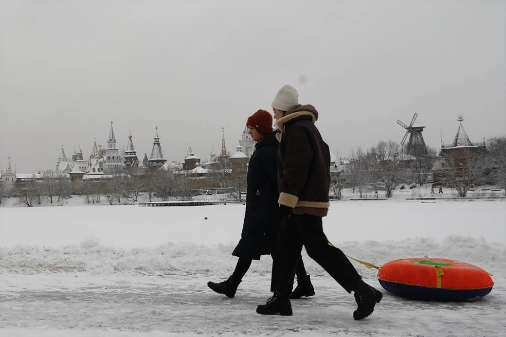rusija kremlj izmailovo zima dvorac fotografije