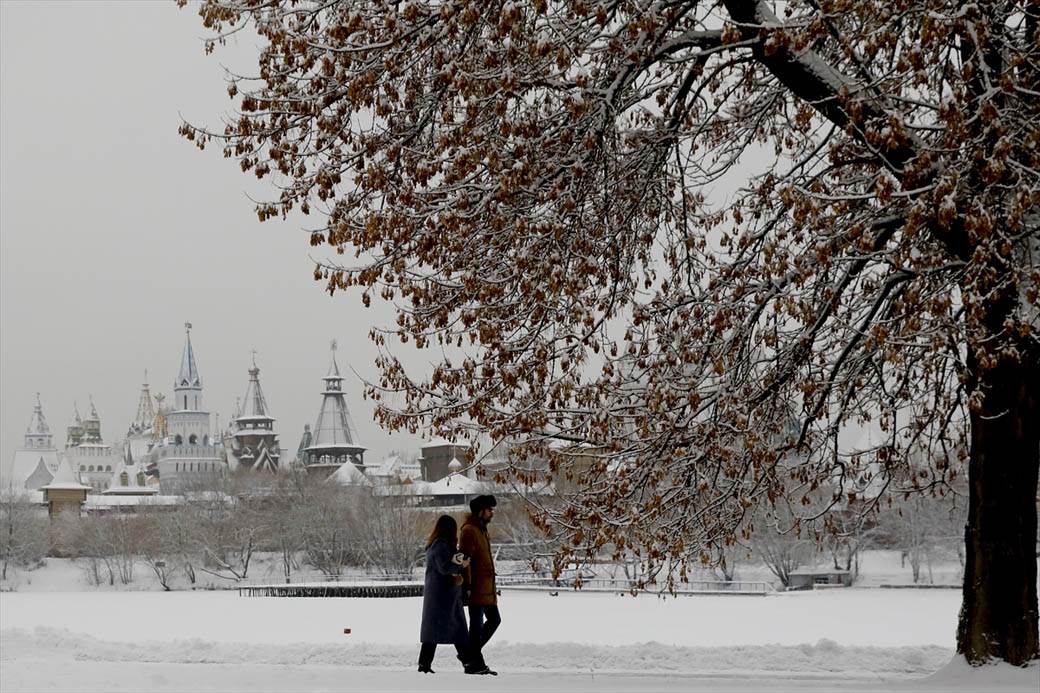 rusija kremlj izmailovo zima dvorac fotografije