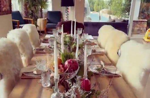 seka aleksic bozic badnji dan u njenoj kuci dekoracija