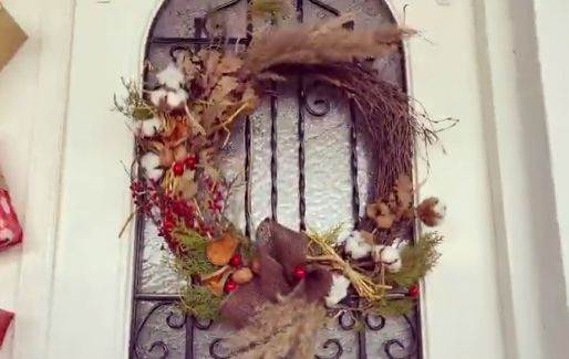 seka aleksic bozic badnji dan u njenoj kuci dekoracija