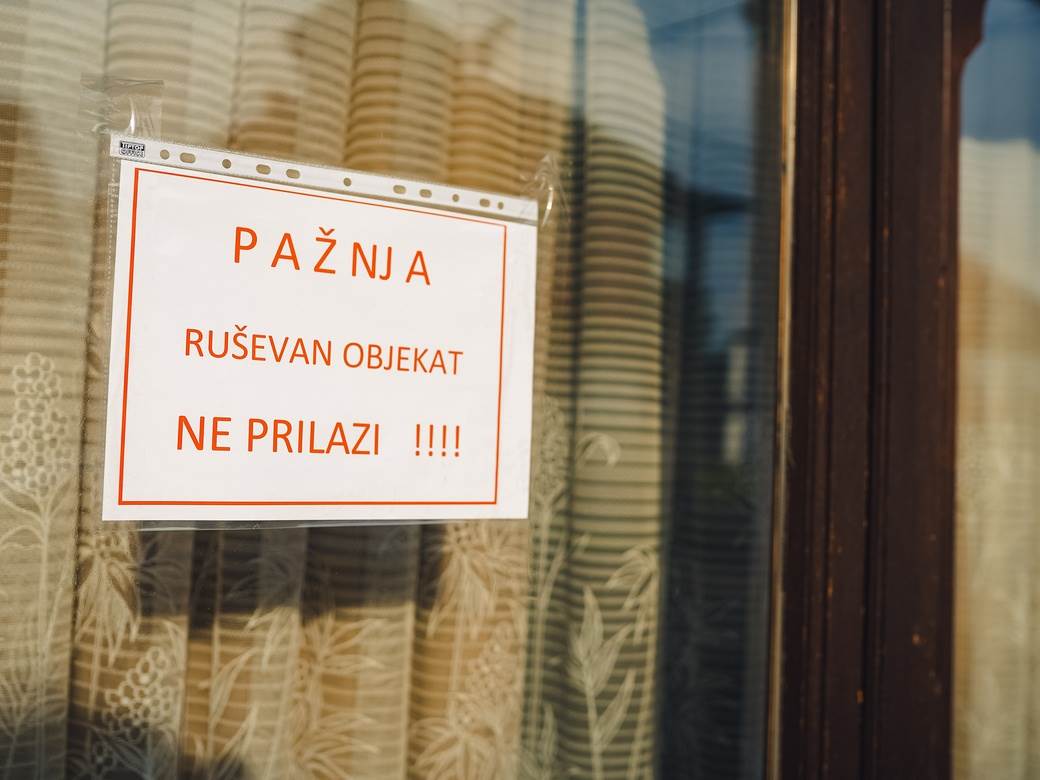 zemljotres hrvatska petrinja kostajnica bih apel pomoc steta unistene kuce