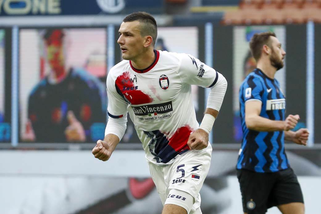 vladimir golemic krotone roma gol video reprezentacija srbije