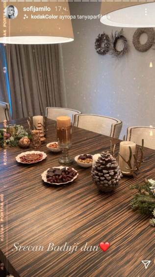 sofija milosevic mesi cesnicu instagram video