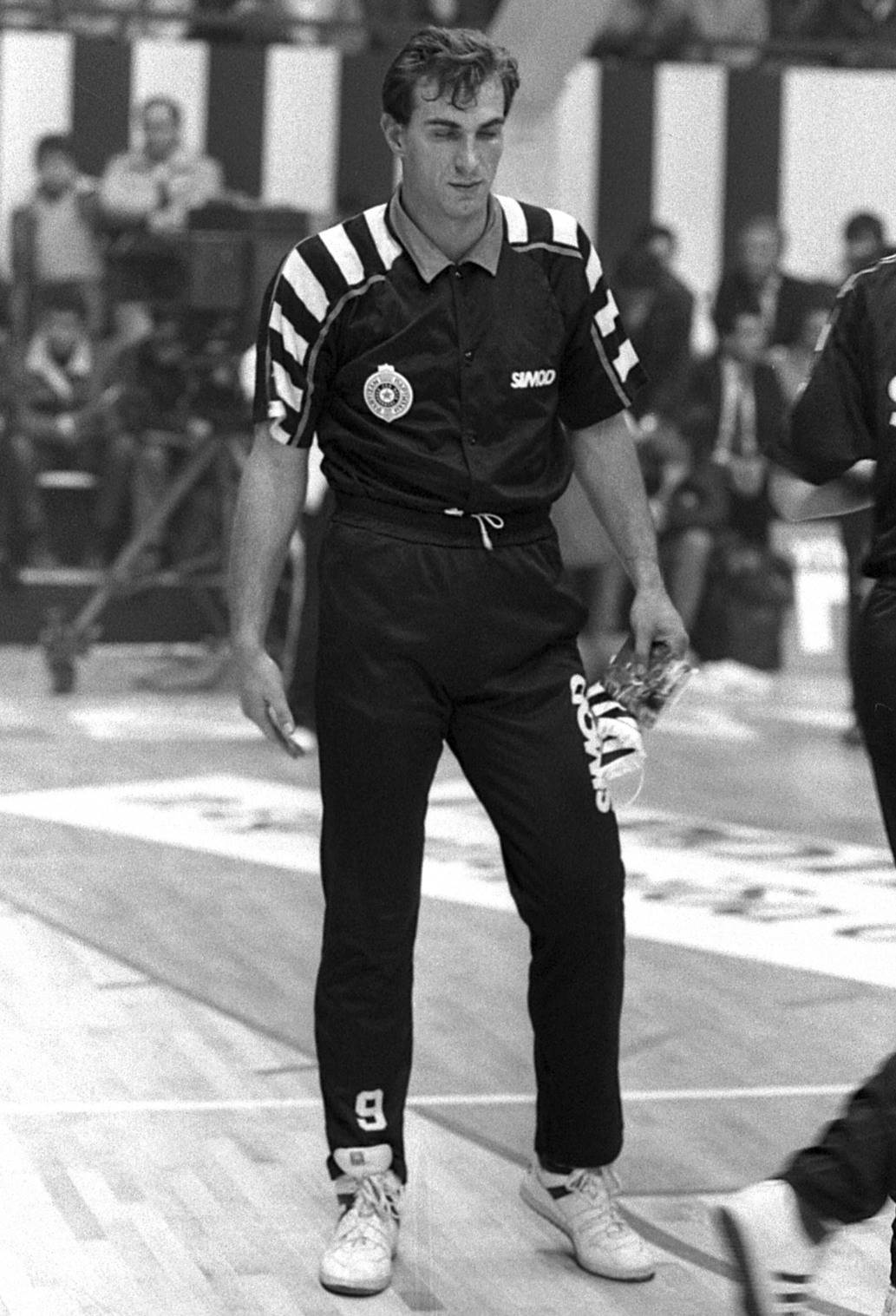partizan aris bozic 1988 hala sportova goran grbovic nikos galis panajotis janakis fajnal for