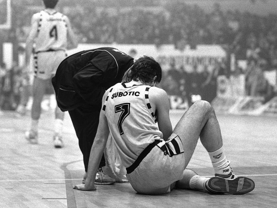 partizan aris bozic 1988 hala sportova goran grbovic nikos galis panajotis janakis fajnal for
