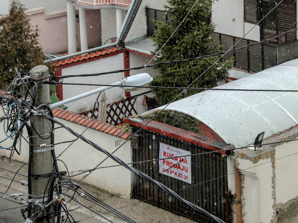 pao prvi sneg u beogradu pada sneg vremenska prognoza