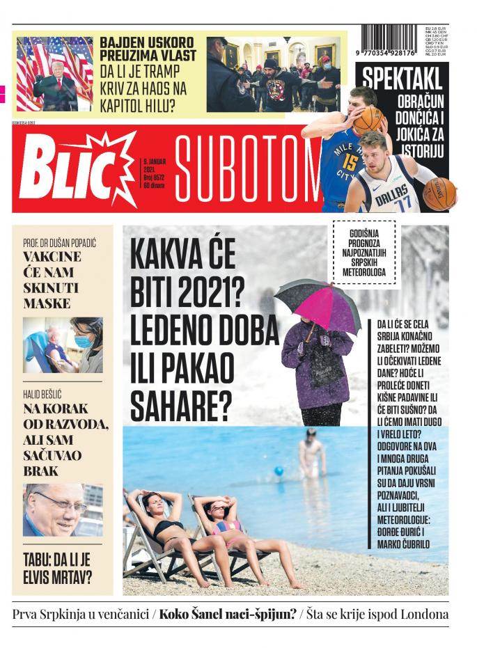 prelistavanje sutrasnje stampe 9 januar