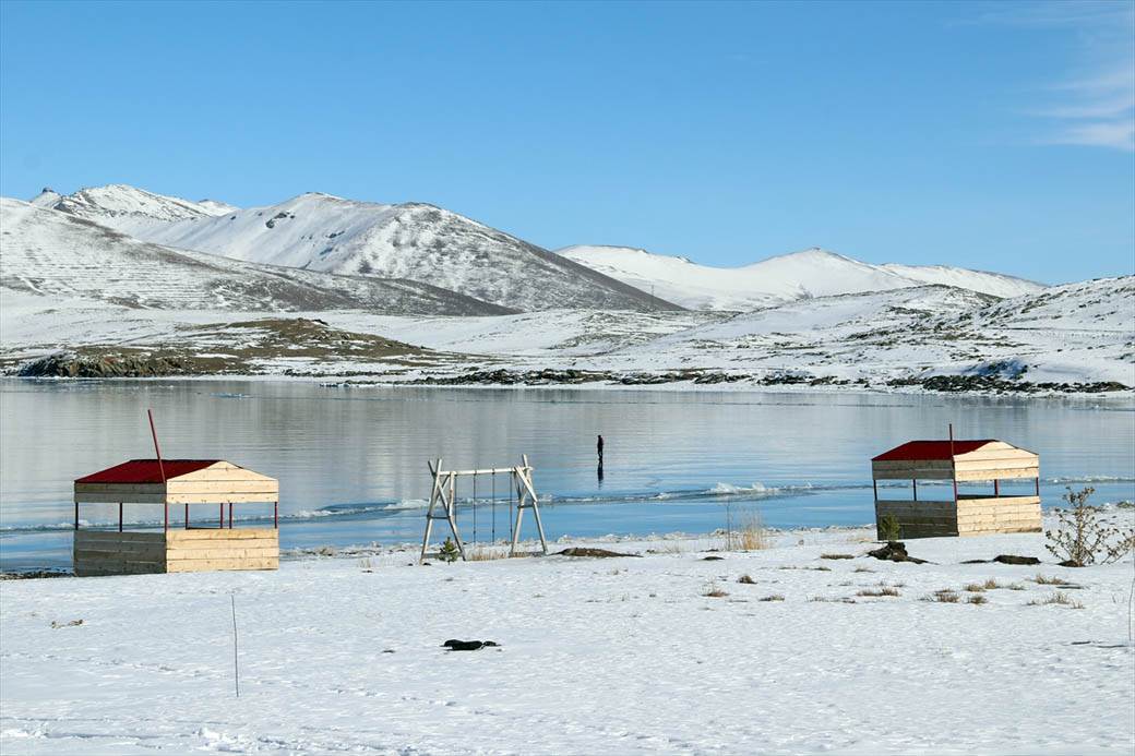 turska jezero balik zaledjeno turisticka atrakcija fotografije