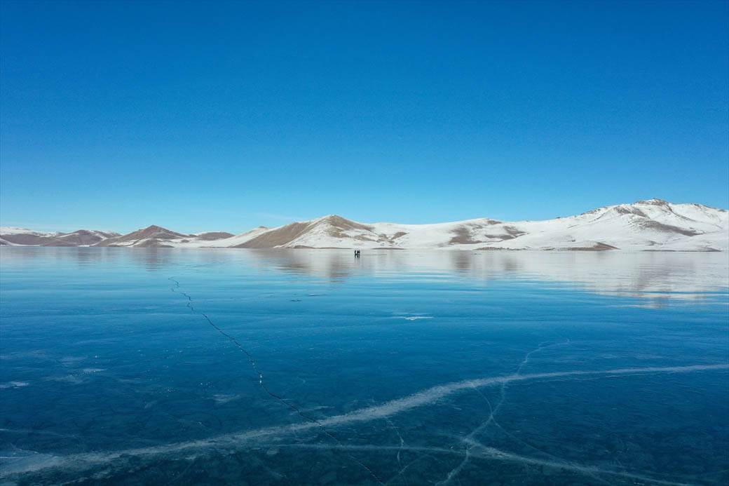 turska jezero balik zaledjeno turisticka atrakcija fotografije