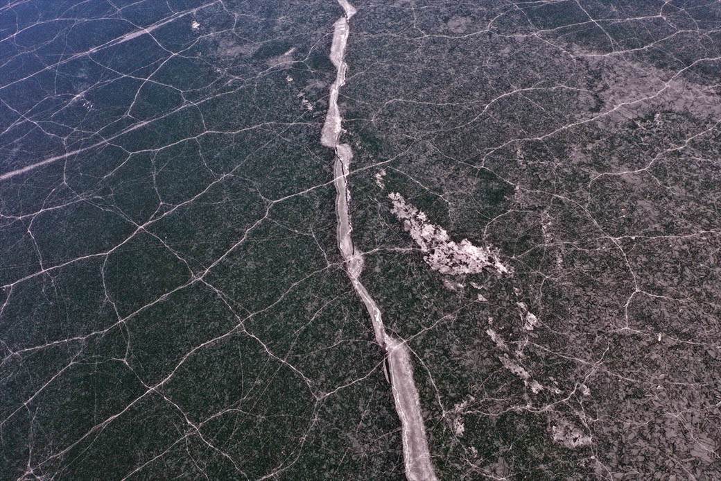 turska jezero balik zaledjeno turisticka atrakcija fotografije